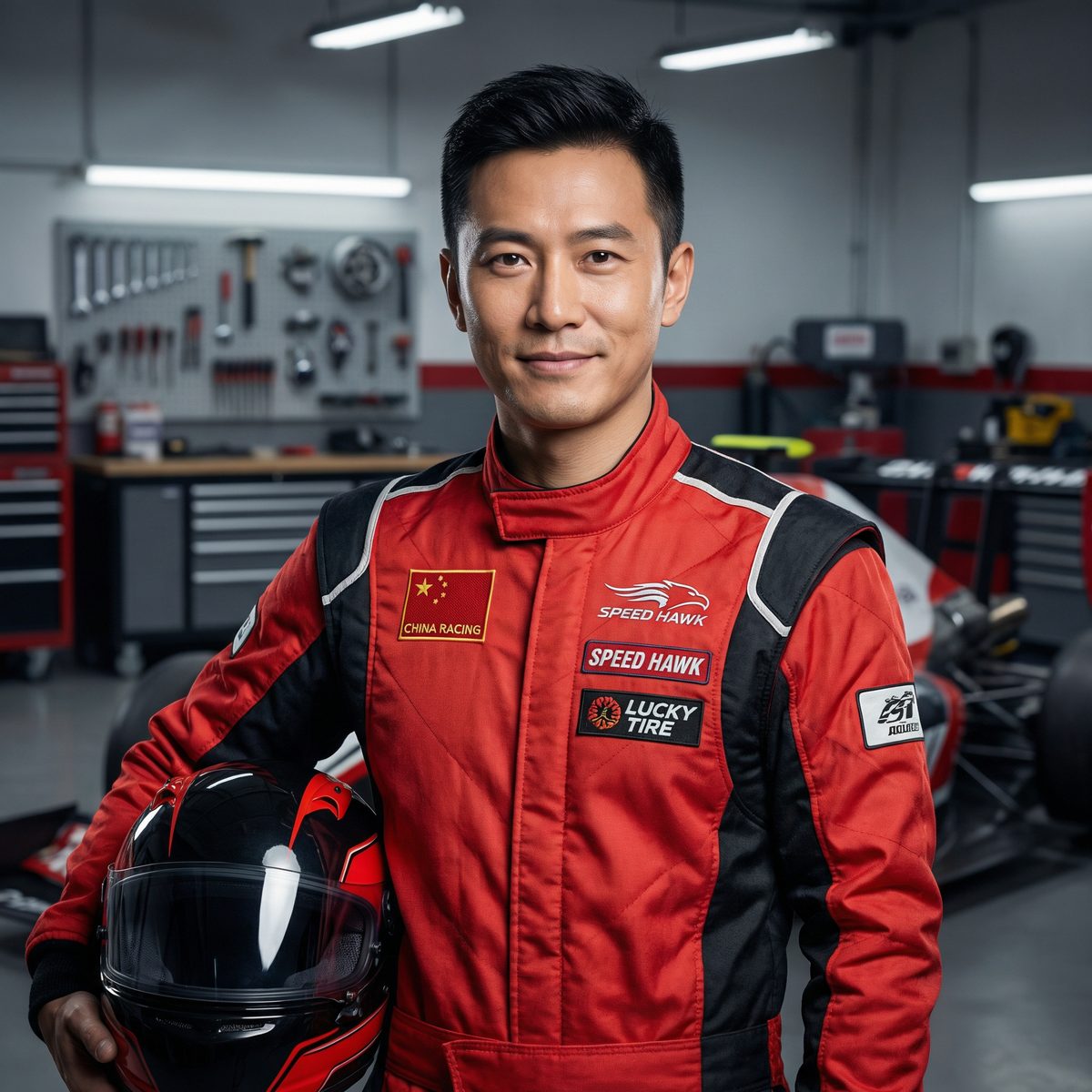 抖荫短视频赛车手张教练